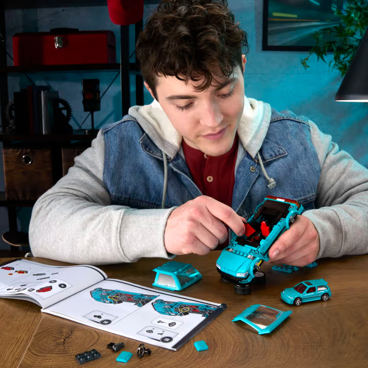 Mattel Brick Shop Hot Wheels - Custom 90 Honda Civic Ef - 248 pcs