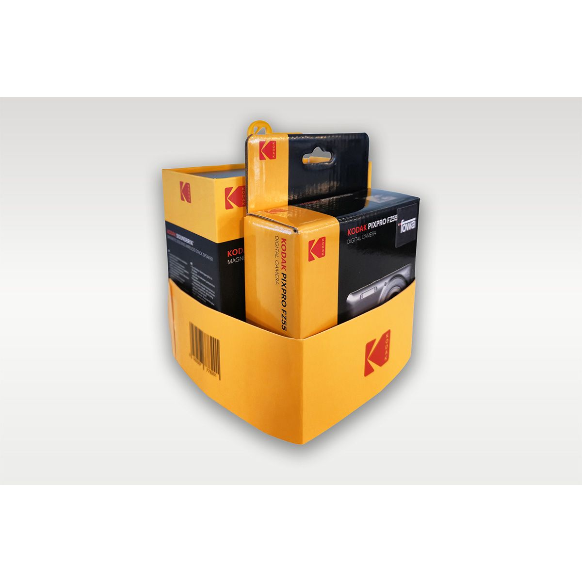 KODAK KIT FZ55 BLACK + SOUNDRIX - SPEAKER BLACK GARANZIA UFFICIALE ITALIA 2 ANNI