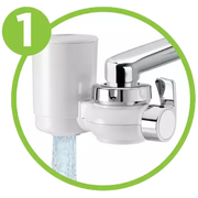 LAICA Genova Filtro per Rubinetto con Tecnologia HYDROSMART™