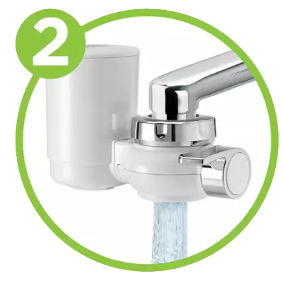LAICA Genova Filtro per Rubinetto con Tecnologia HYDROSMART™