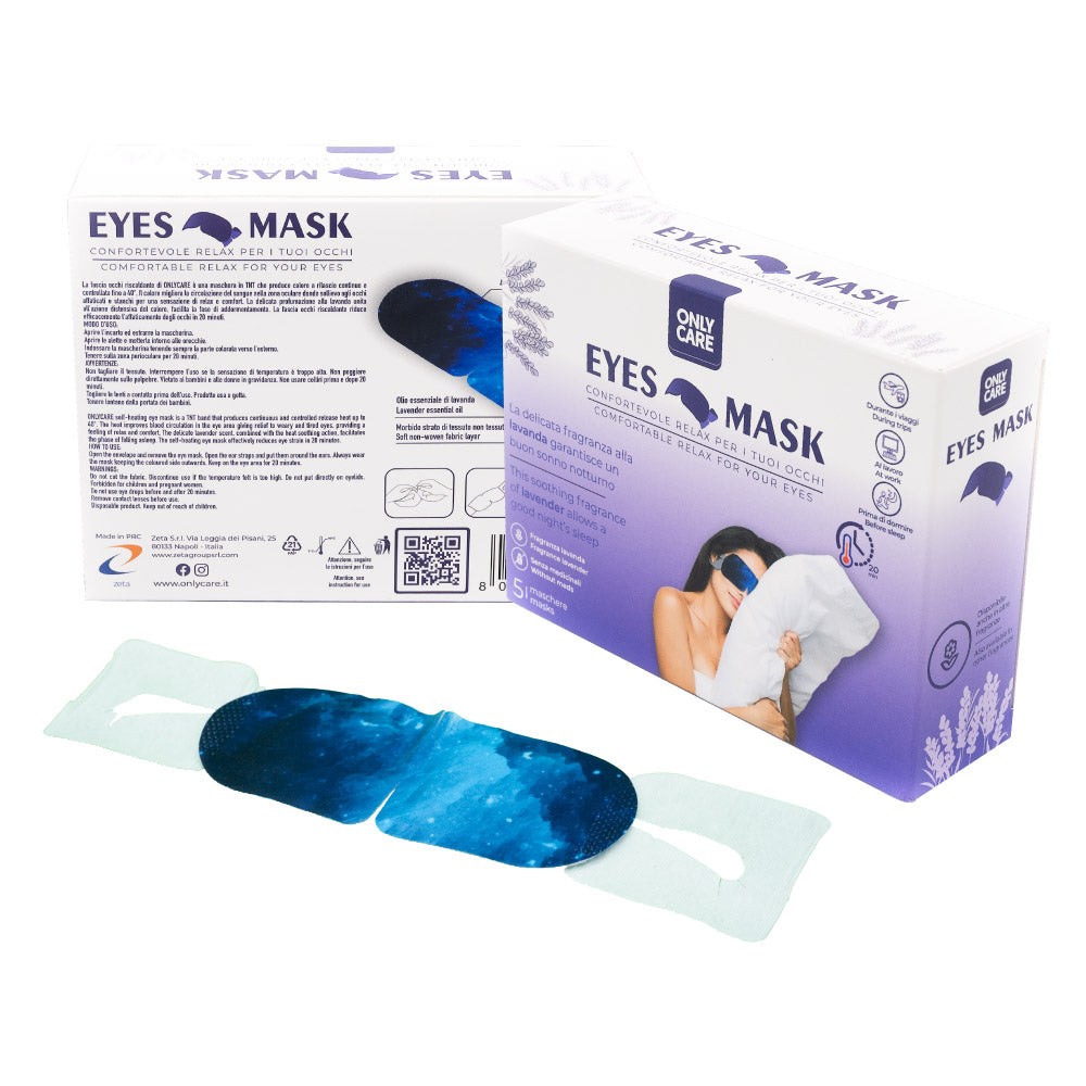 Only Care Eyes Mask – Maschera Occhi a Vapore 40°C per 20 Minuti