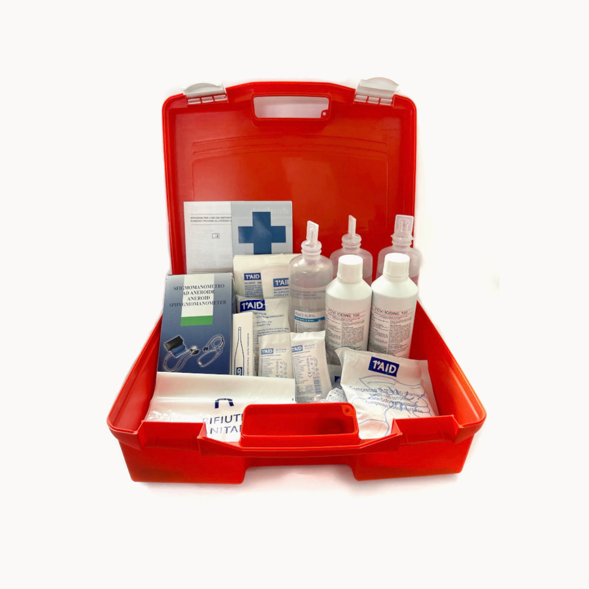 1AID MEDBOX 255ST con Staffa – Kit Primo Soccorso Allegato 1