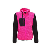 Felpa da lavoro donna U-Power RAINBOW LADY (Nero/Fucsia)