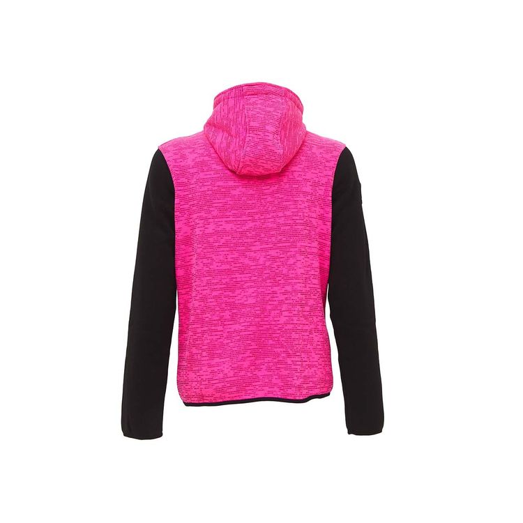 Felpa da lavoro donna U-Power RAINBOW LADY (Nero/Fucsia)
