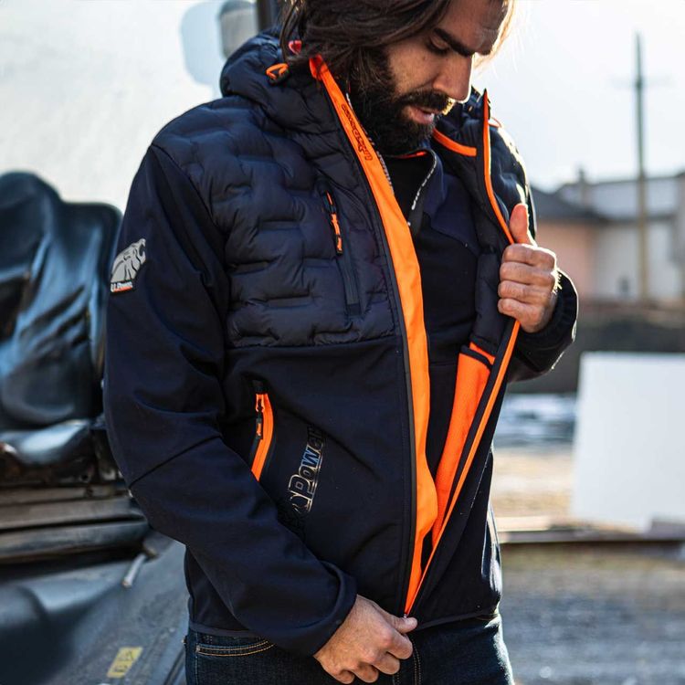 U-Power Spock Deep Blue – Giacca da Lavoro Antivento e Traspirante