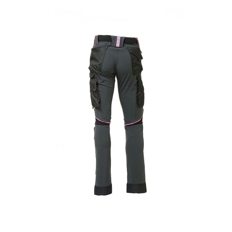 Pantaloni da lavoro Donna U-Power ATOM LADY (Grey/Fucsia)