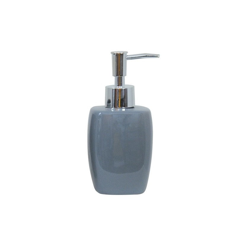 Set 3 accessori bagno in ceramica CLASSIC – Grigio (MSV)