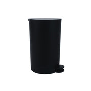 Pattumiera a pedale MSV OSAKI 3L – Nero opaco