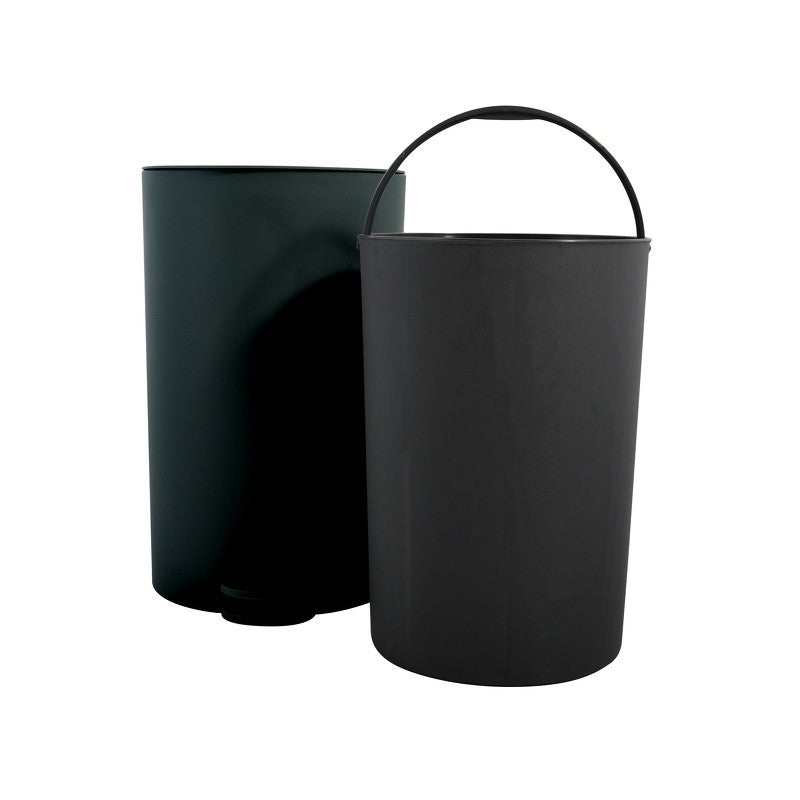 Pattumiera a pedale MSV OSAKI 3L – Nero opaco