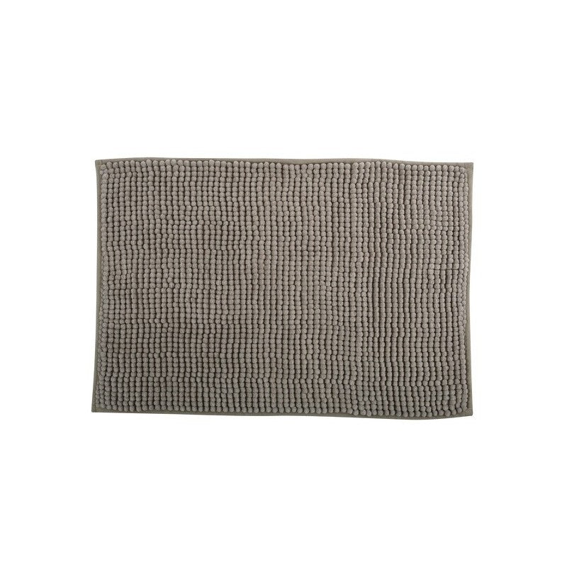 Tappetino Bagno Chenille Microfibra 40x60 Tortora | MSV