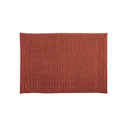 Tappetino da bagno ciniglia in microfibra 40x60 cm Terracotta (MSV)