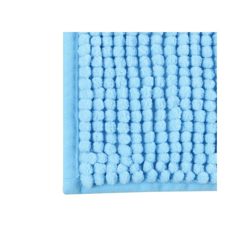 Tappetino da bagno in microfibra CINIGLIA 40x60 cm – Blu cielo – MSV