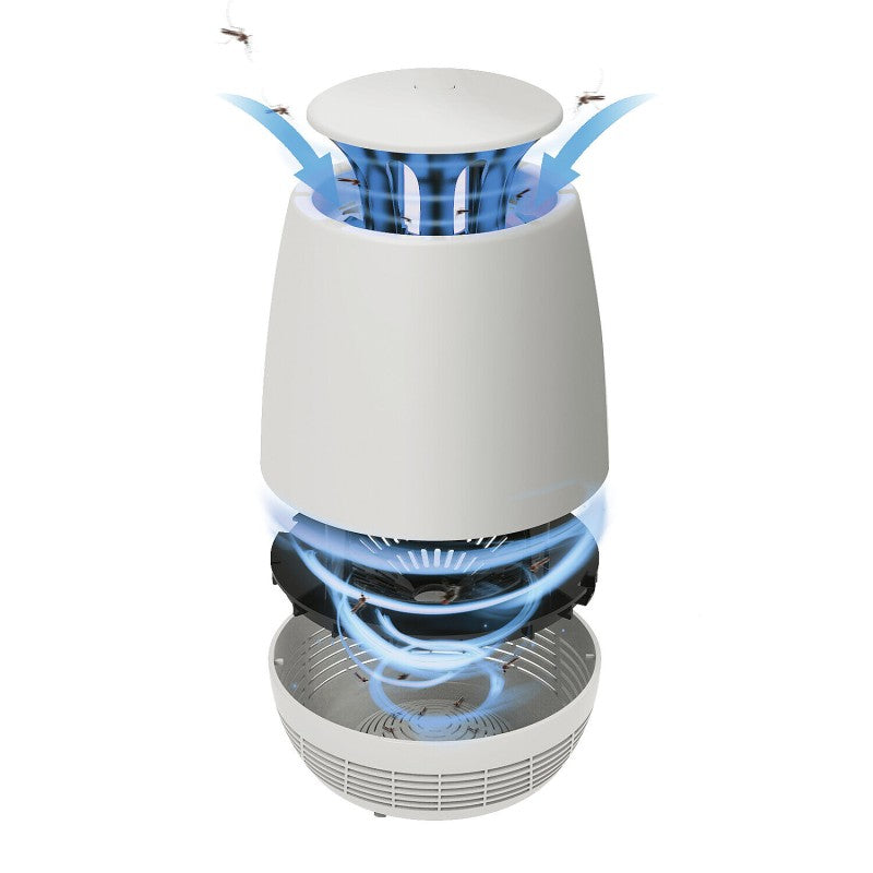 Velamp SLURP Zanzariera Elettrica ad Aspirazione UV LED 5W – Uso Interno