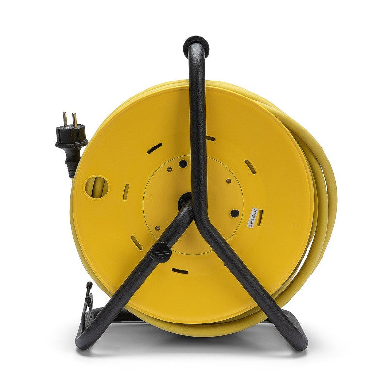 Velamp STAK Avvolgicavo Professionale 25 m con 4 Prese Francesi IP44 – Cavo H07RN-F 3G2,5 mm²