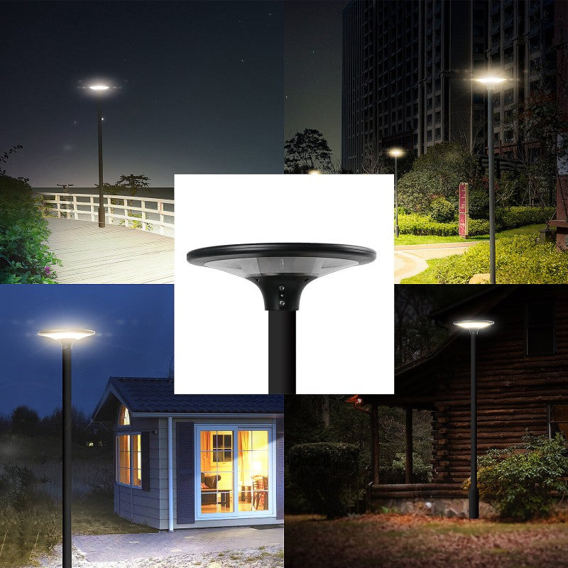 Velamp Spielberg - Lampione LED Solare 2300 Lumen IP65 da Palo