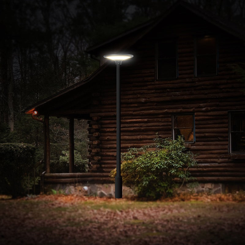 Velamp Spielberg - Lampione LED Solare 2300 Lumen IP65 da Palo