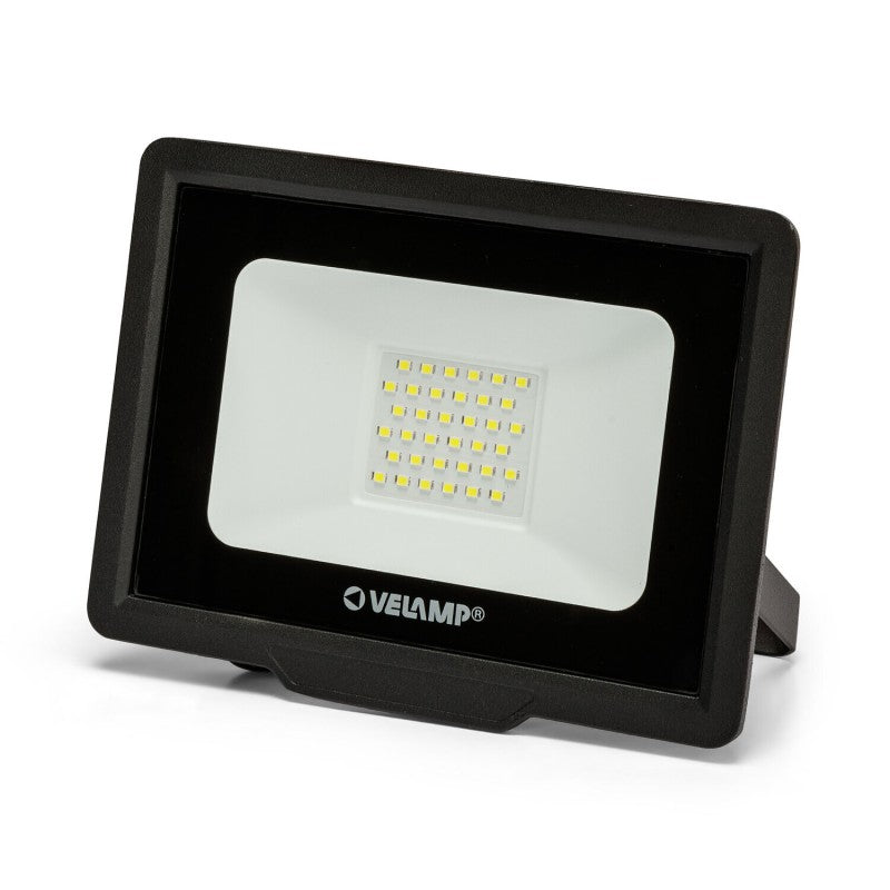 Velamp PADLIGHT5 - Faretto LED da Esterno IP65 4000K Nero
