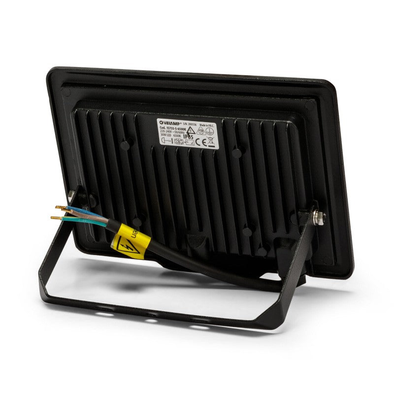 Velamp PADLIGHT5 - Faretto LED da Esterno IP65 4000K Nero