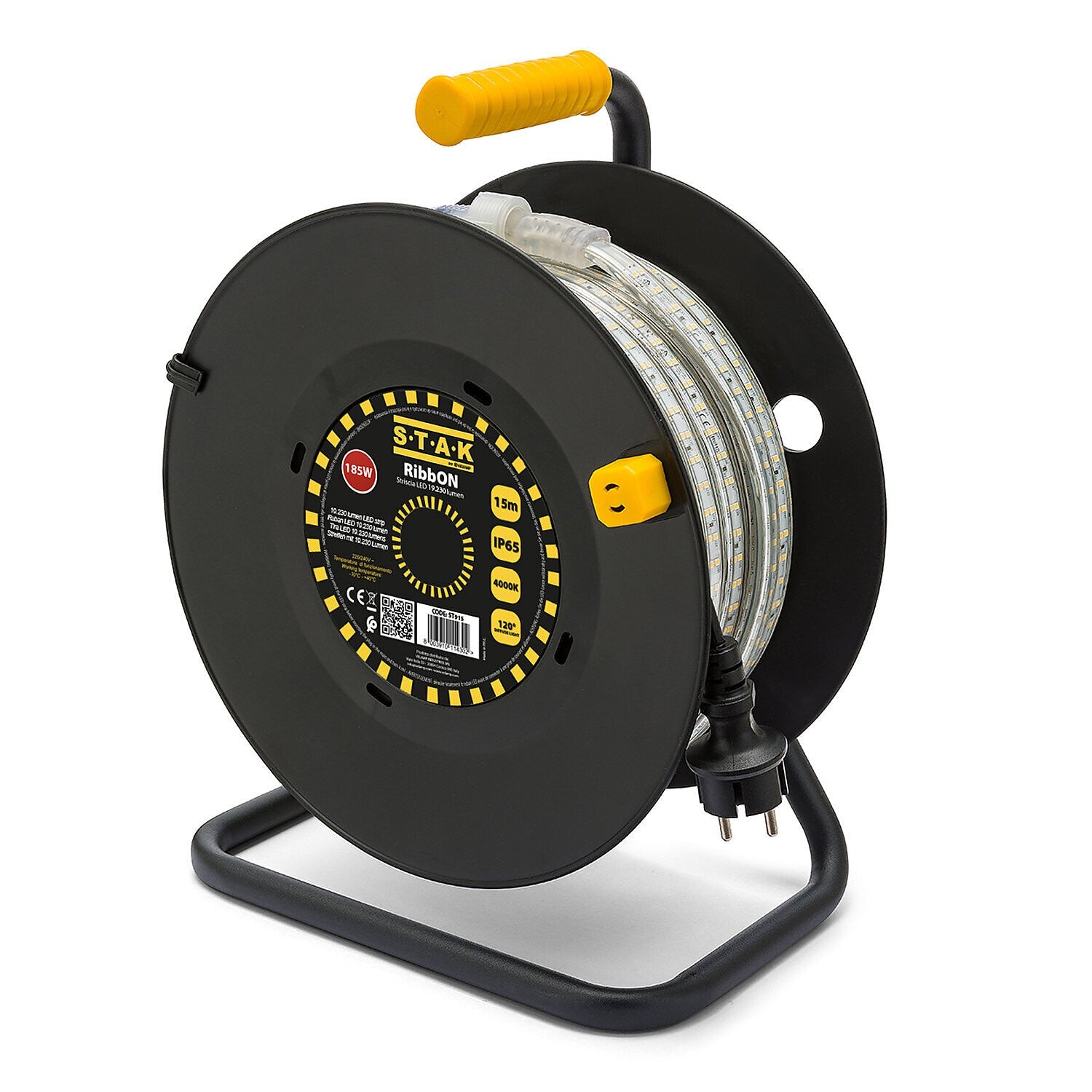 Velamp Stak RibbON - Striscia LED IP65 con avvolgitore