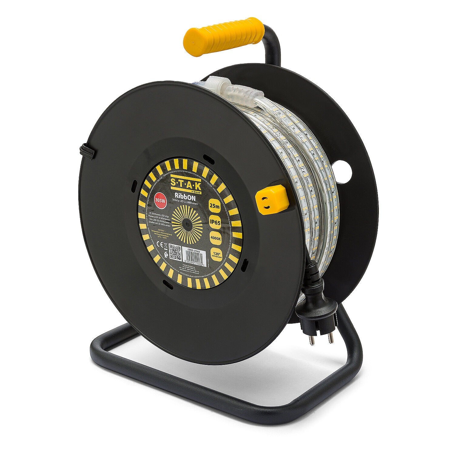 Velamp Stak RibbON - Striscia LED IP65 con avvolgitore