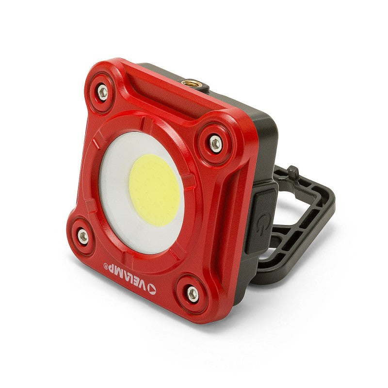 Velamp Fargo - Lampada da Lavoro LED COB Ricaricabile 10W 1000 Lumen