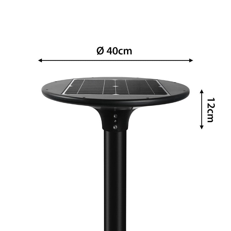 Velamp Spielberg - Lampione LED Solare 2300 Lumen IP65 da Palo
