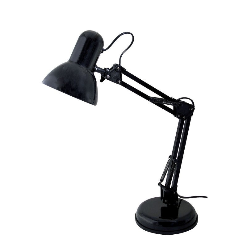 Velamp Charleston XL - Lampada da tavolo bianca con attacco E27