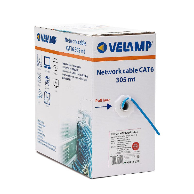 Velamp Cavo di rete CAT6