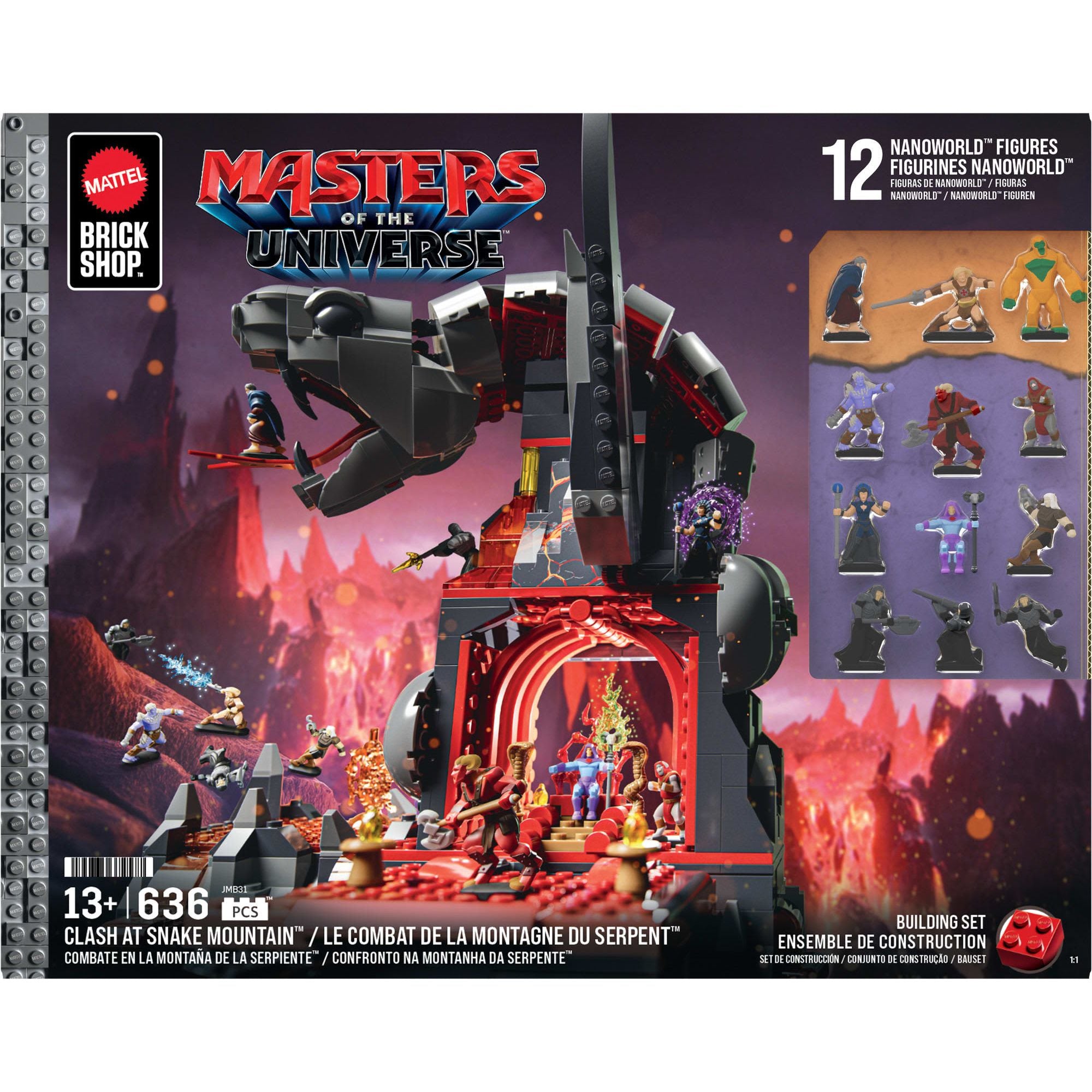 *PREORDER* Masters of the Universe Origins - Brick Shop Snake Mountain