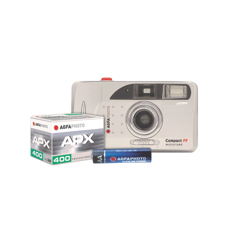 Agfaphoto Set Fotocamera Analogica Motorizzata FF
