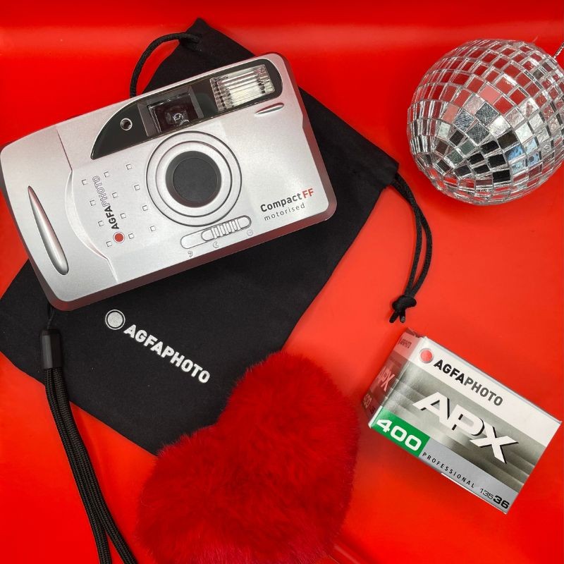 Agfaphoto Set Fotocamera Analogica Motorizzata FF