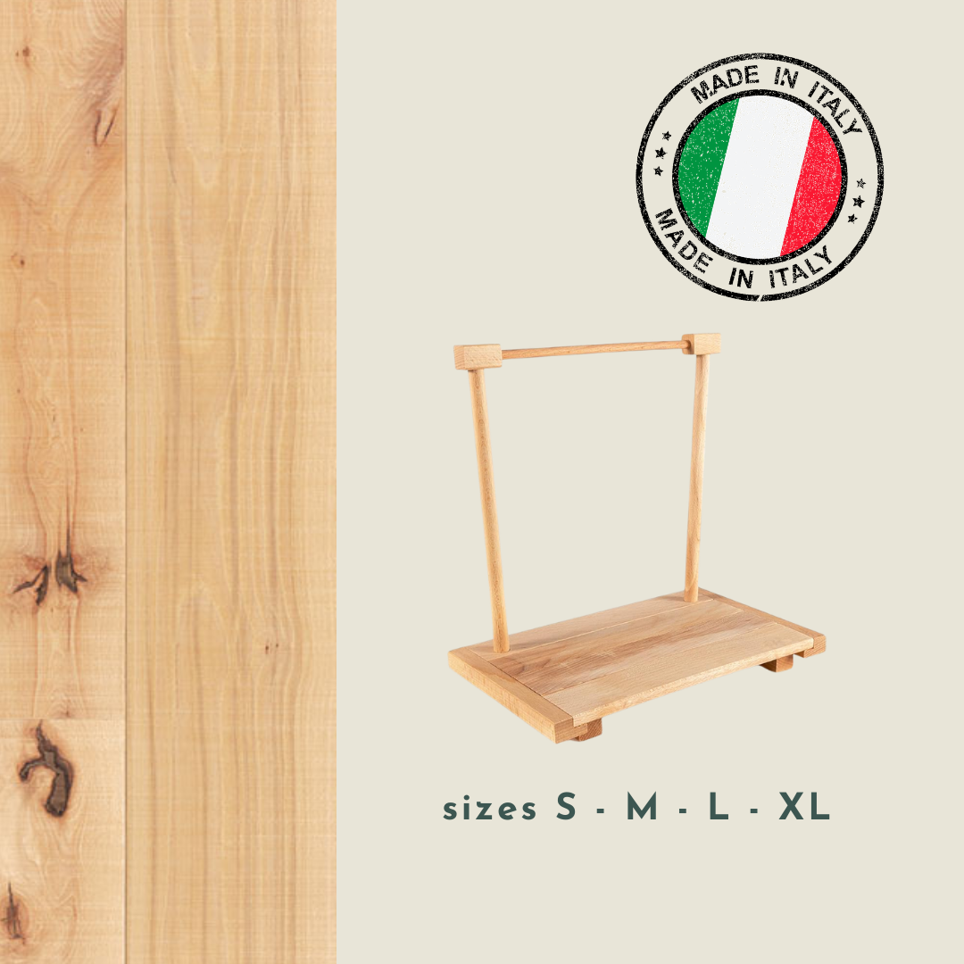 INCA Tagliere Appendi Prosciutto in Legno di Faggio