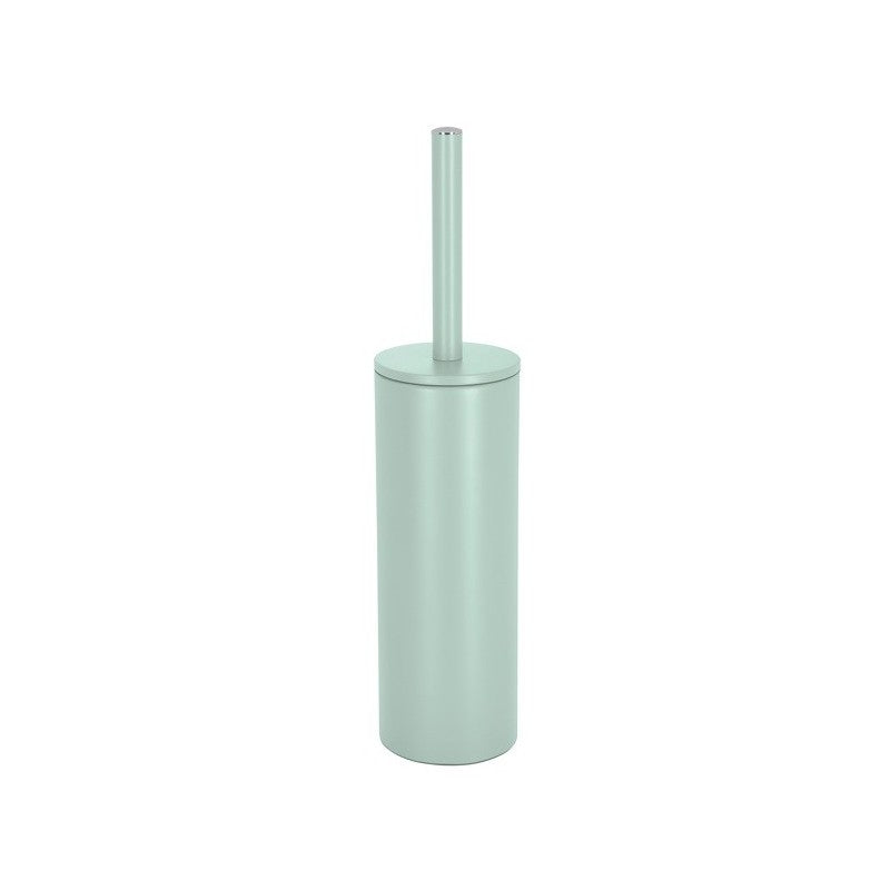 Scopino WC con supporto in acciaio AKIRA – Spirella (Verde Ghiaccio Opaco)