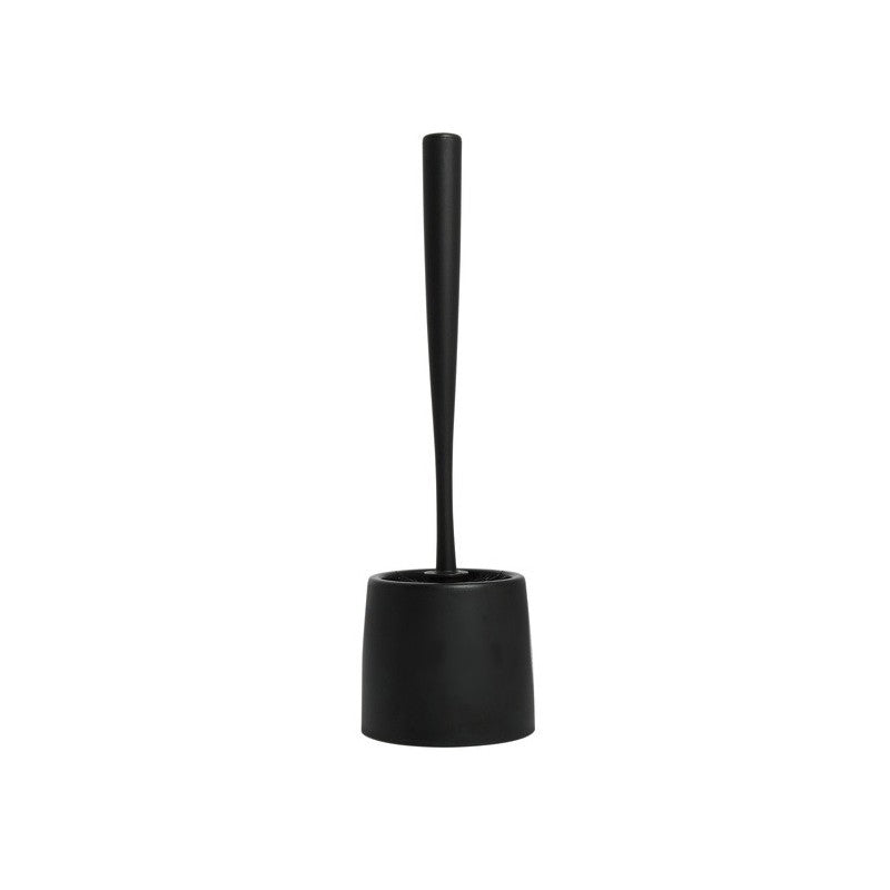 Scopino WC con supporto RICK Nero – Spirella