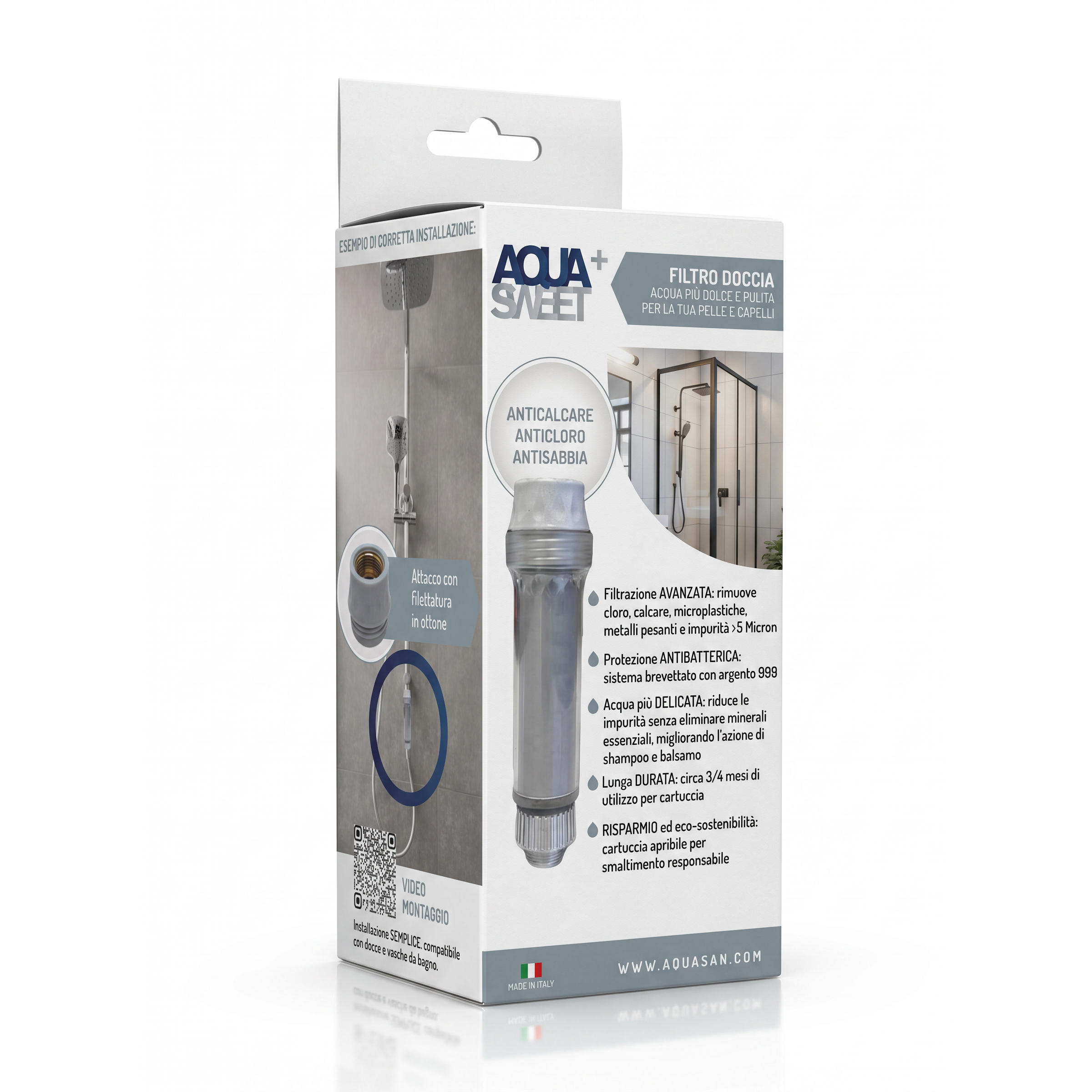 FILTRO DOCCIA AQUASWEET+