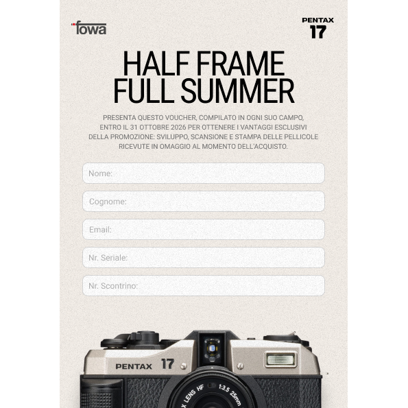 PENTAX 17 DARK SILVER GARANZIA FOWA ITALIA 4 ANNI