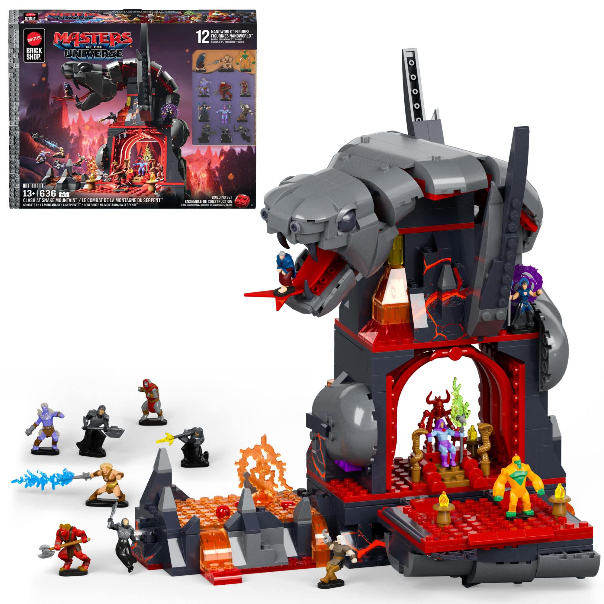 *PREORDER* Masters of the Universe Origins - Brick Shop Snake Mountain