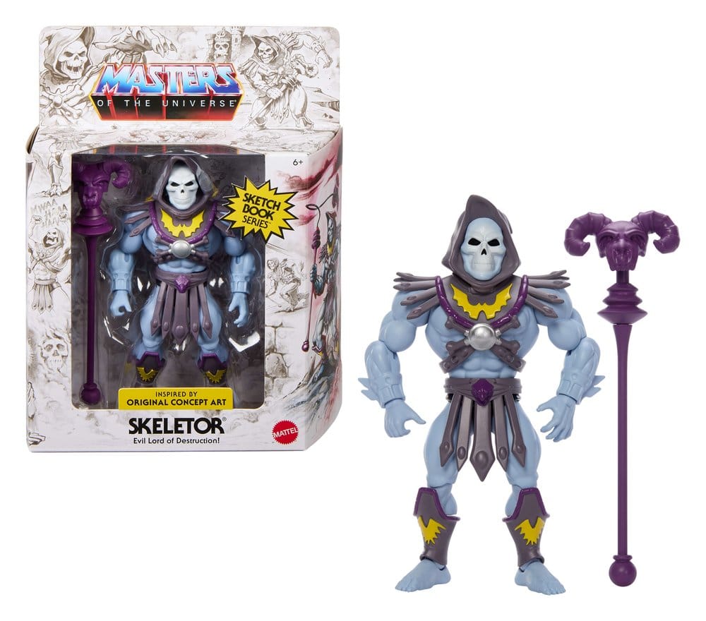 Masters of the Universe Origins - Sketchbook Skeletor