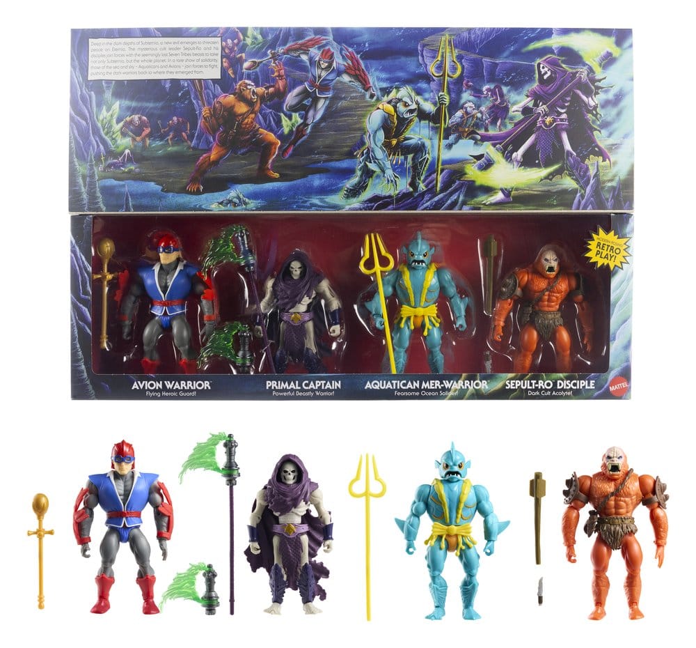 Masters of the Universe Origins Multipack Battle for Subternia
