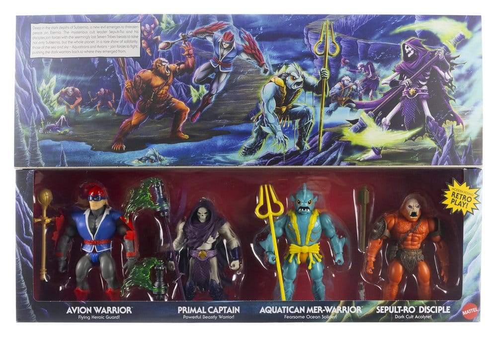 Masters of the Universe Origins Multipack Battle for Subternia
